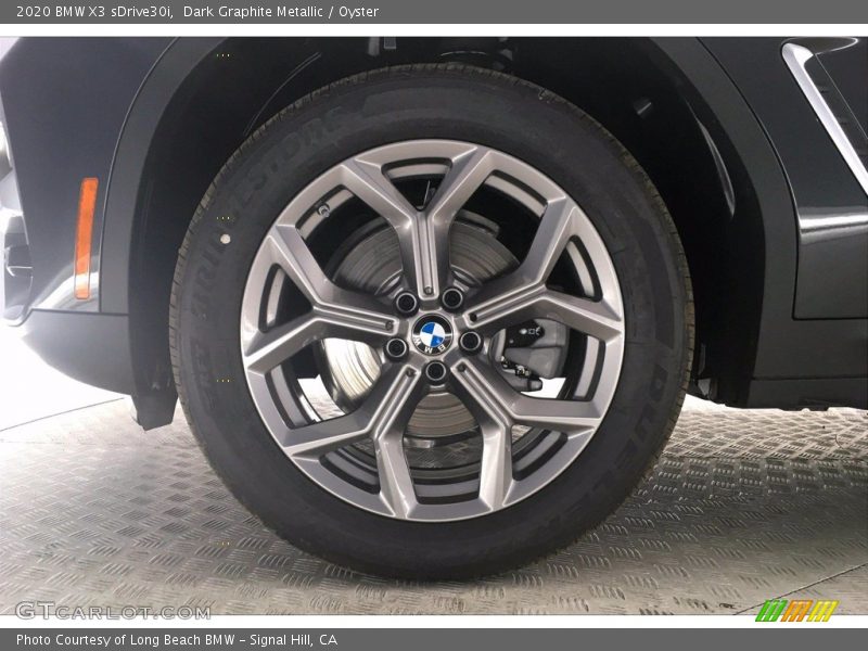 Dark Graphite Metallic / Oyster 2020 BMW X3 sDrive30i