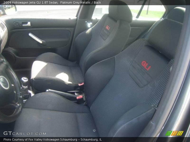 Platinum Grey Metallic / Black 2004 Volkswagen Jetta GLI 1.8T Sedan