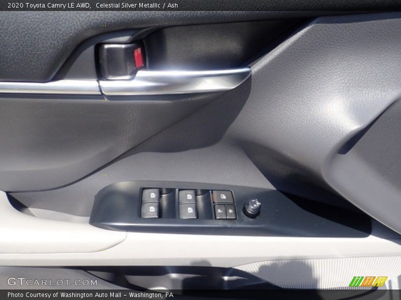 Celestial Silver Metallic / Ash 2020 Toyota Camry LE AWD