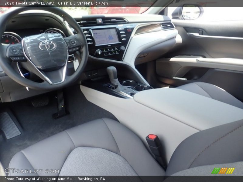 Celestial Silver Metallic / Ash 2020 Toyota Camry LE AWD