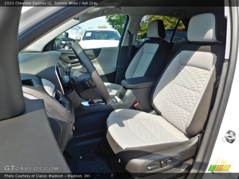 Summit White / Ash Gray 2020 Chevrolet Equinox LS