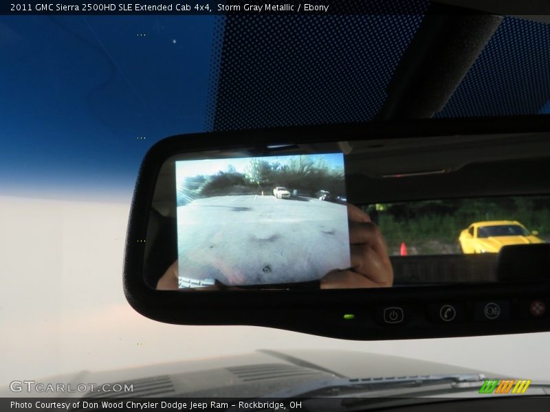 Storm Gray Metallic / Ebony 2011 GMC Sierra 2500HD SLE Extended Cab 4x4