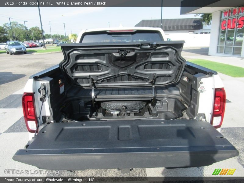 White Diamond Pearl / Black 2019 Honda Ridgeline RTL