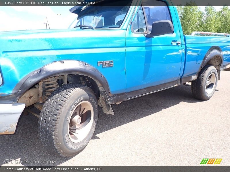  1994 F150 XL Regular Cab Lapis Metallic