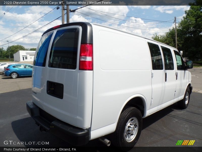 Summit White / Medium Pewter 2020 Chevrolet Express 2500 Cargo WT