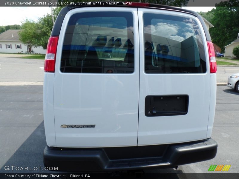 Summit White / Medium Pewter 2020 Chevrolet Express 2500 Cargo WT