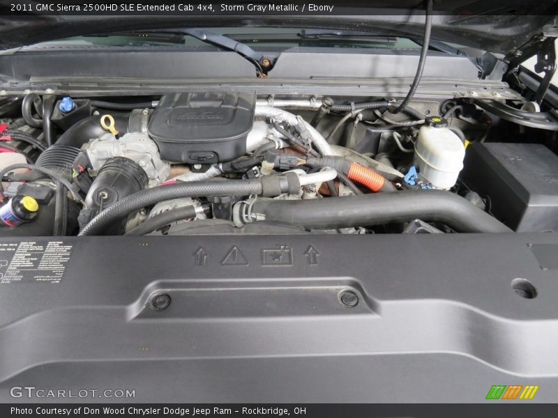  2011 Sierra 2500HD SLE Extended Cab 4x4 Engine - 6.6 Liter OHV 32-Valve Duramax Turbo-Diesel V8