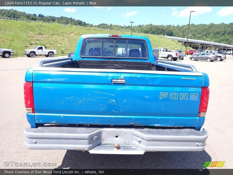 Lapis Metallic / Blue 1994 Ford F150 XL Regular Cab