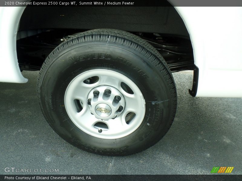 Summit White / Medium Pewter 2020 Chevrolet Express 2500 Cargo WT
