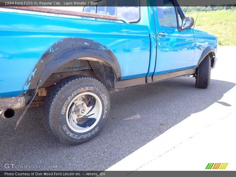 Lapis Metallic / Blue 1994 Ford F150 XL Regular Cab