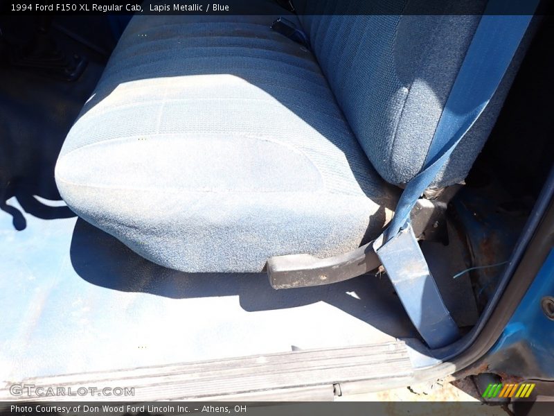 Lapis Metallic / Blue 1994 Ford F150 XL Regular Cab