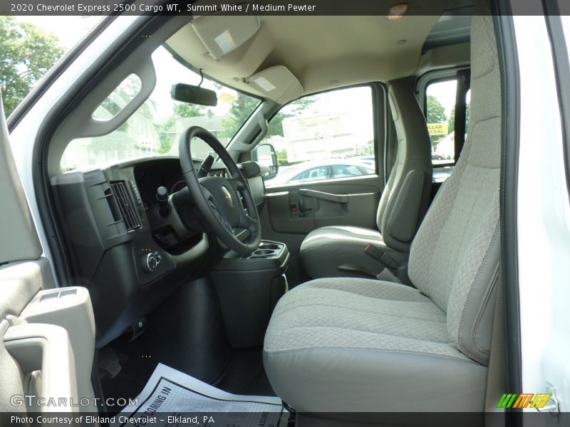 Summit White / Medium Pewter 2020 Chevrolet Express 2500 Cargo WT