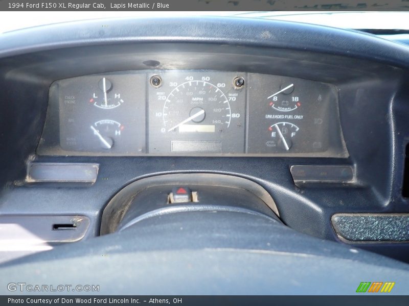  1994 F150 XL Regular Cab XL Regular Cab Gauges