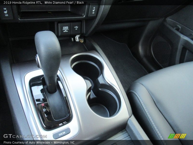 White Diamond Pearl / Black 2019 Honda Ridgeline RTL