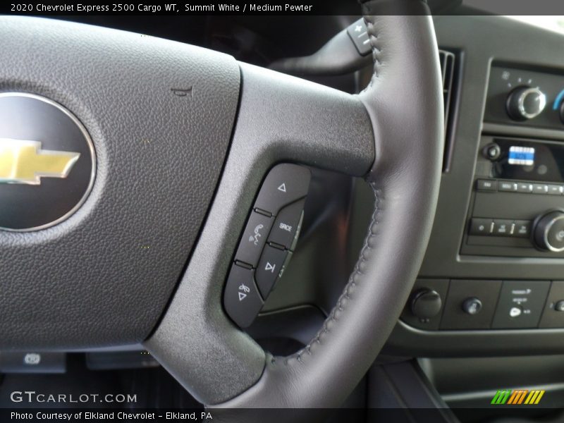 Summit White / Medium Pewter 2020 Chevrolet Express 2500 Cargo WT