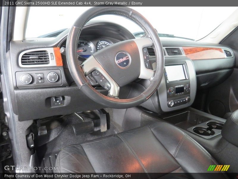 Dashboard of 2011 Sierra 2500HD SLE Extended Cab 4x4