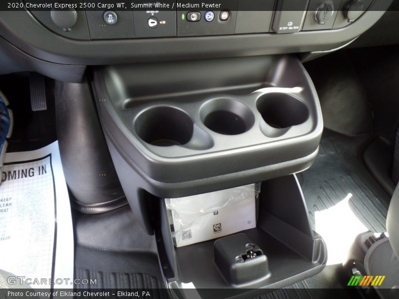 Summit White / Medium Pewter 2020 Chevrolet Express 2500 Cargo WT