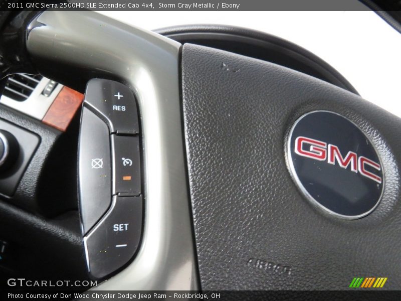  2011 Sierra 2500HD SLE Extended Cab 4x4 Steering Wheel