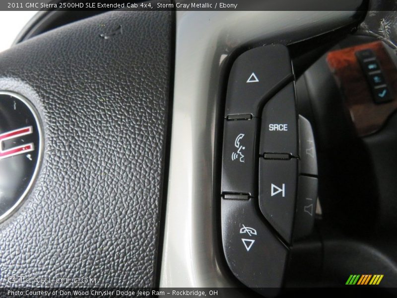  2011 Sierra 2500HD SLE Extended Cab 4x4 Steering Wheel