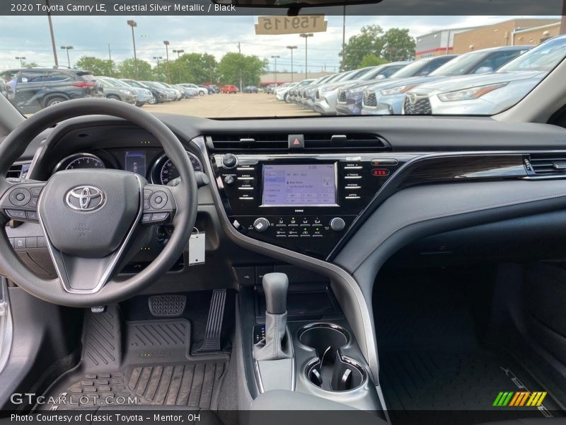 Celestial Silver Metallic / Black 2020 Toyota Camry LE