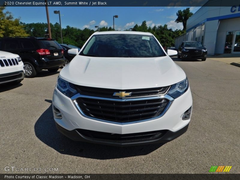 Summit White / Jet Black 2020 Chevrolet Equinox LT AWD