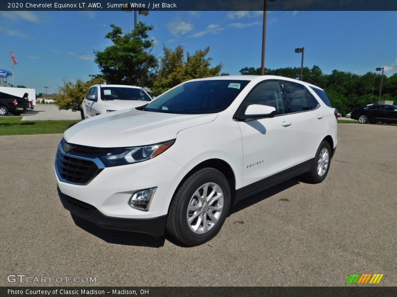 Summit White / Jet Black 2020 Chevrolet Equinox LT AWD