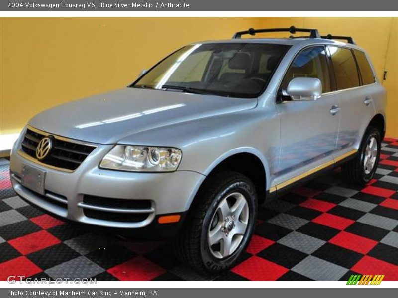 Blue Silver Metallic / Anthracite 2004 Volkswagen Touareg V6