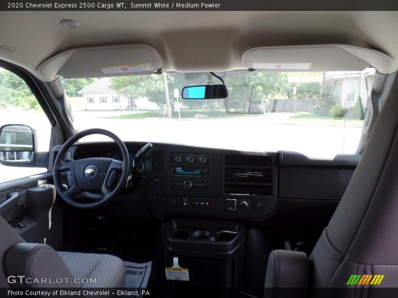 Summit White / Medium Pewter 2020 Chevrolet Express 2500 Cargo WT