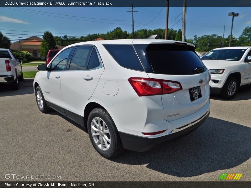 Summit White / Jet Black 2020 Chevrolet Equinox LT AWD