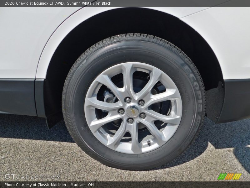 Summit White / Jet Black 2020 Chevrolet Equinox LT AWD