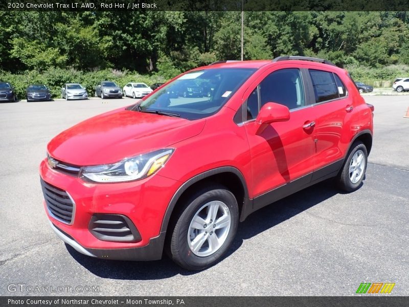 Red Hot / Jet Black 2020 Chevrolet Trax LT AWD