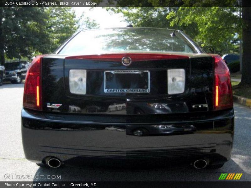 Black Raven / Ebony 2004 Cadillac CTS -V Series