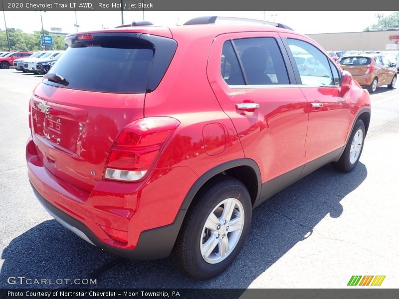 Red Hot / Jet Black 2020 Chevrolet Trax LT AWD