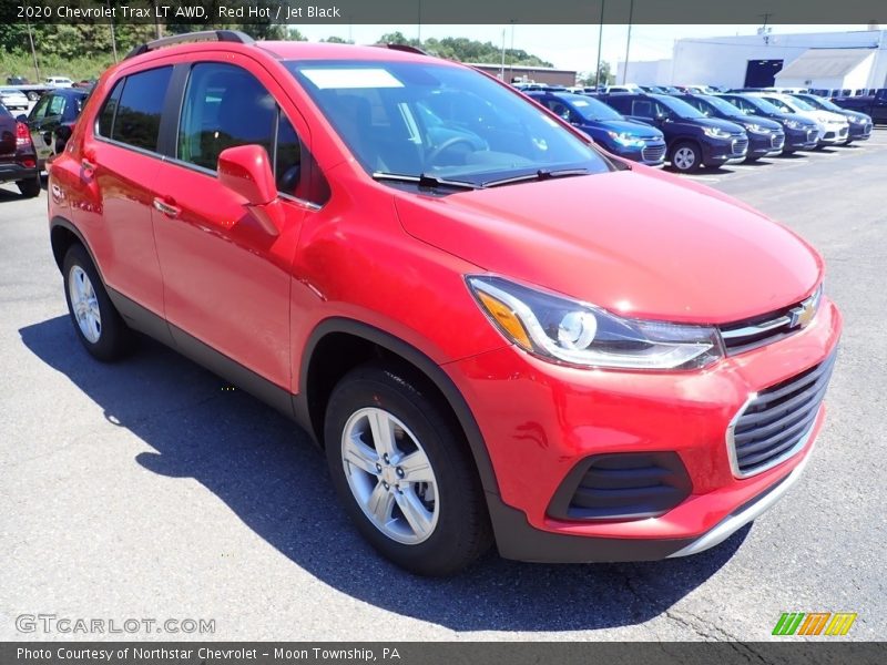 Red Hot / Jet Black 2020 Chevrolet Trax LT AWD