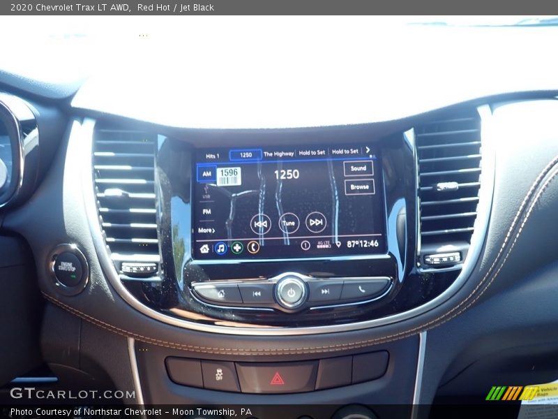 Red Hot / Jet Black 2020 Chevrolet Trax LT AWD