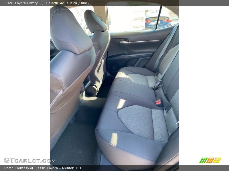 Galactic Aqua Mica / Black 2020 Toyota Camry LE