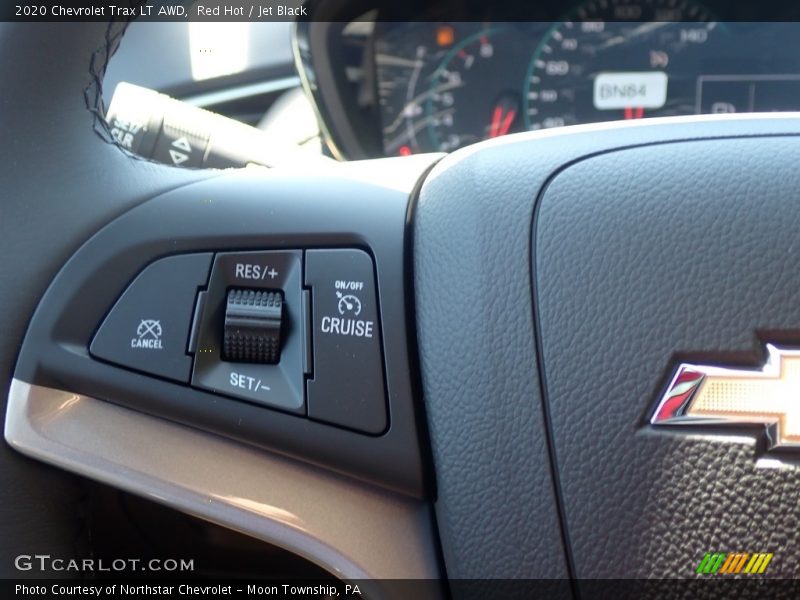 Red Hot / Jet Black 2020 Chevrolet Trax LT AWD