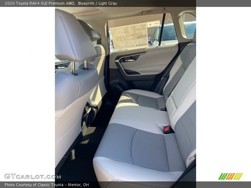 Blueprint / Light Gray 2020 Toyota RAV4 XLE Premium AWD
