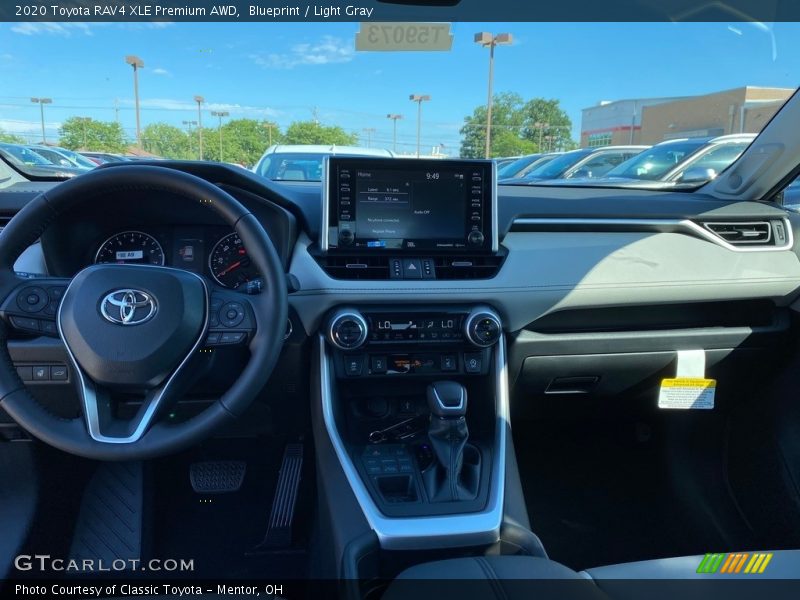Blueprint / Light Gray 2020 Toyota RAV4 XLE Premium AWD