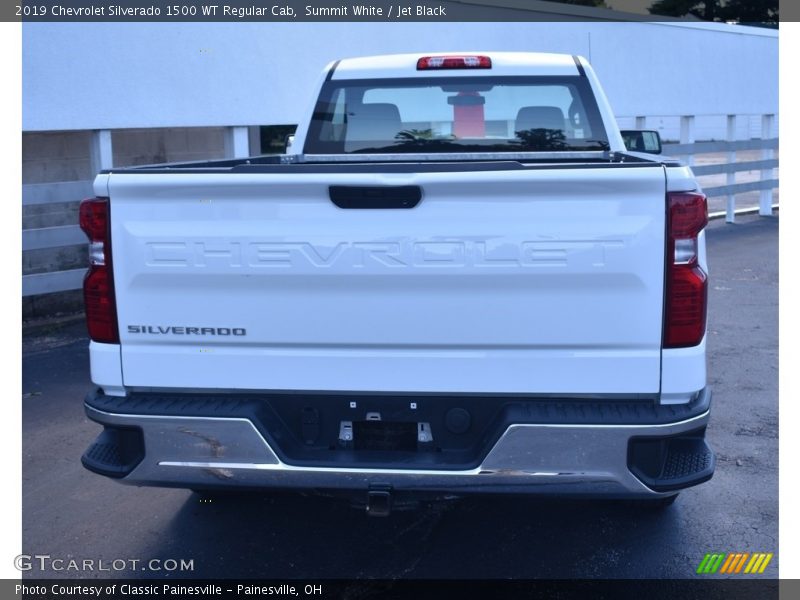 Summit White / Jet Black 2019 Chevrolet Silverado 1500 WT Regular Cab