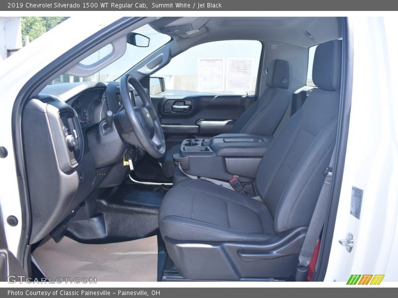 Summit White / Jet Black 2019 Chevrolet Silverado 1500 WT Regular Cab