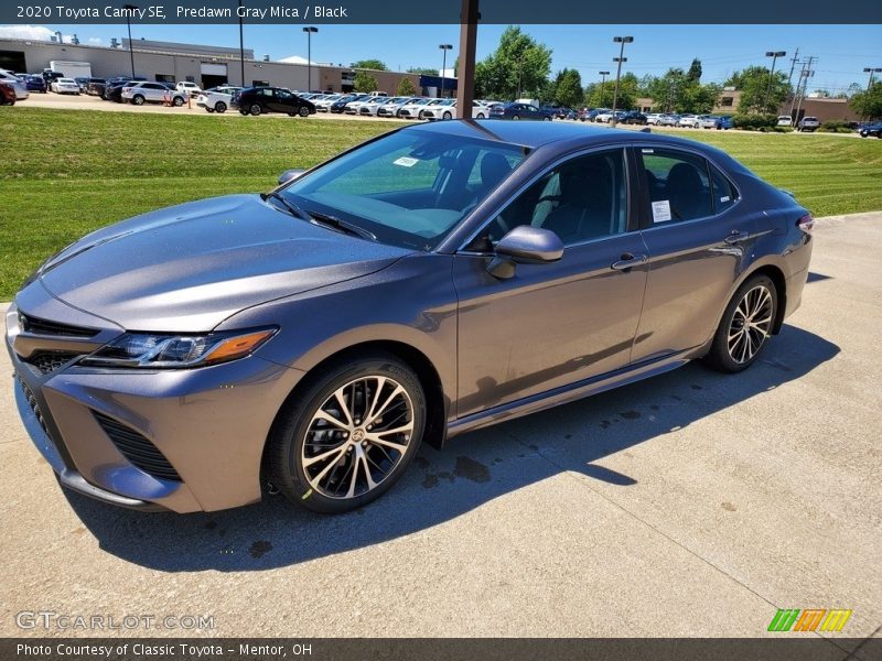 Predawn Gray Mica / Black 2020 Toyota Camry SE