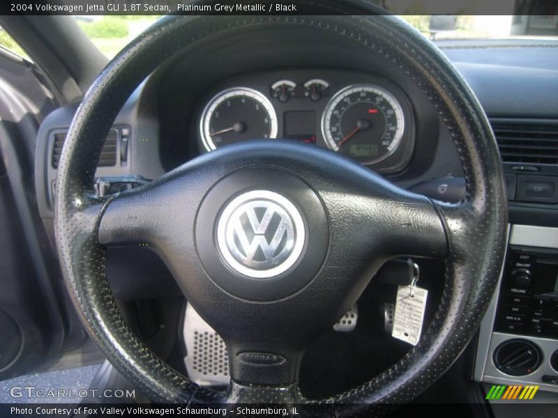 Platinum Grey Metallic / Black 2004 Volkswagen Jetta GLI 1.8T Sedan