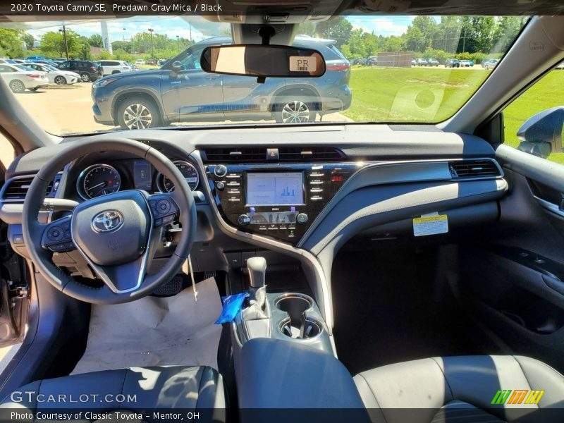 Predawn Gray Mica / Black 2020 Toyota Camry SE