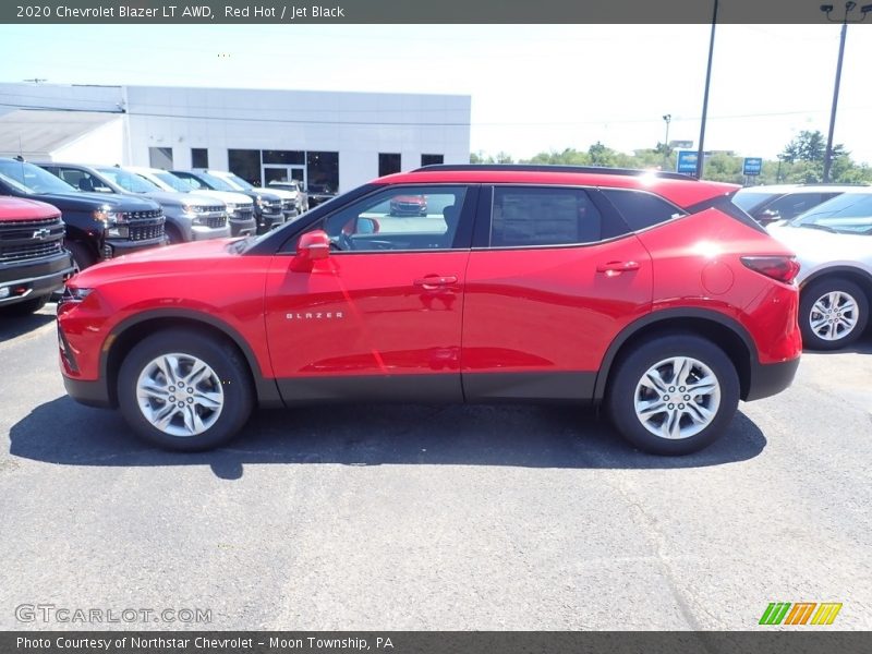 Red Hot / Jet Black 2020 Chevrolet Blazer LT AWD
