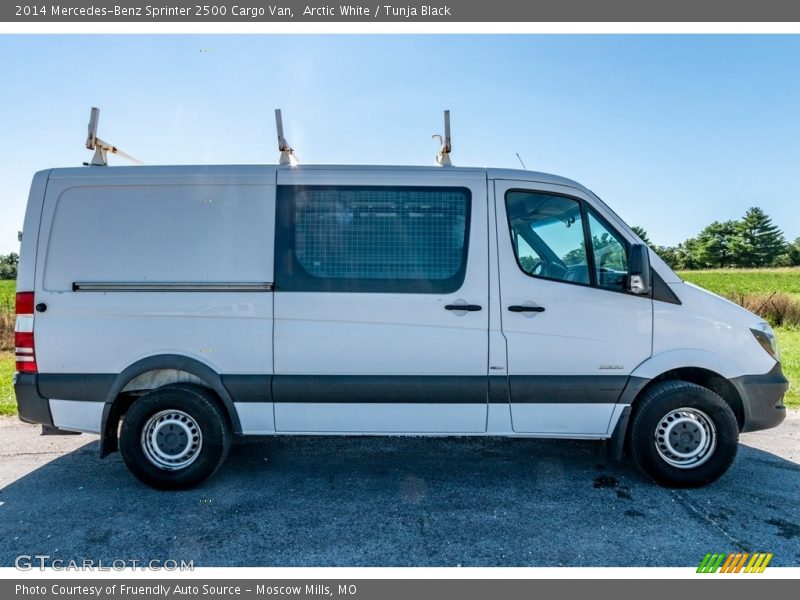 Arctic White / Tunja Black 2014 Mercedes-Benz Sprinter 2500 Cargo Van