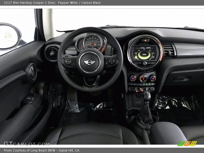 Pepper White / Carbon Black 2017 Mini Hardtop Cooper 2 Door