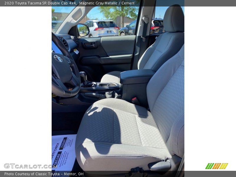 Magnetic Gray Metallic / Cement 2020 Toyota Tacoma SR Double Cab 4x4