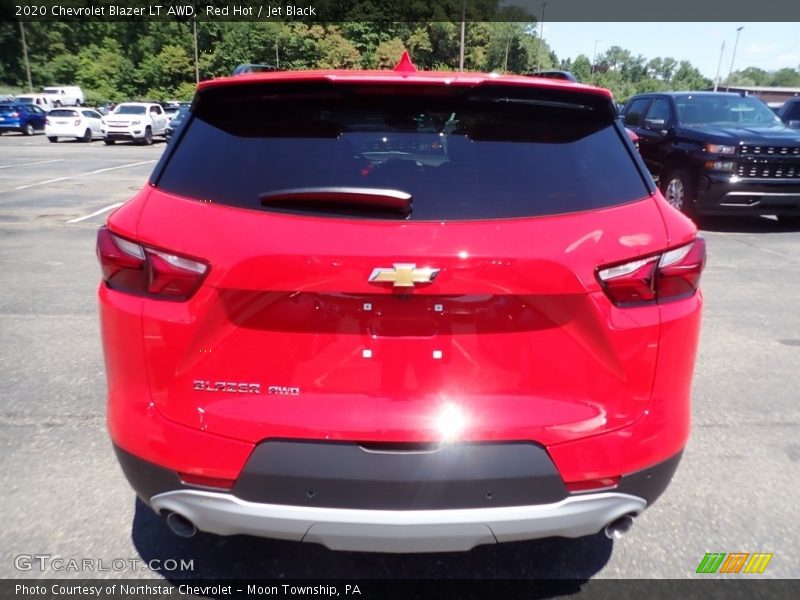Red Hot / Jet Black 2020 Chevrolet Blazer LT AWD