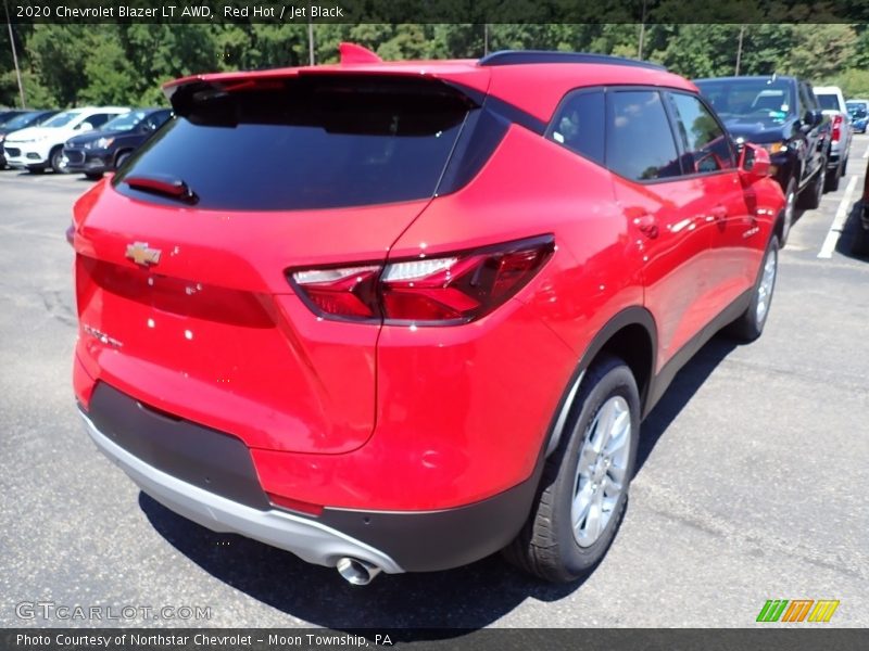 Red Hot / Jet Black 2020 Chevrolet Blazer LT AWD
